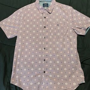 Men’s Printed Button Up